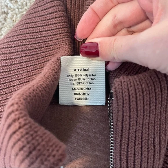 Varley Brown Textured Jacket - Picture 10 of 12